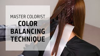 Colorance Hair Color Balancing Technique  Goldwell Education Plus [upl. by Yarahs682]