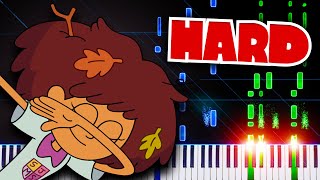 Amphibia Theme Song  Piano Tutorial [upl. by Sivatco]