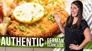 How to Make Authentic German Schnitzel  The Stay At Home Chef [upl. by Nomelc]