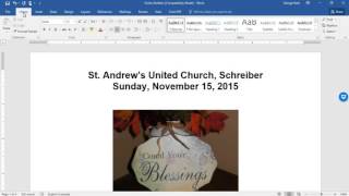 Creating a Booklet in Word [upl. by Ultann]