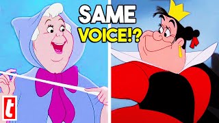 15 Disney Characters Who Were Voiced By The Same Actor [upl. by Glogau]