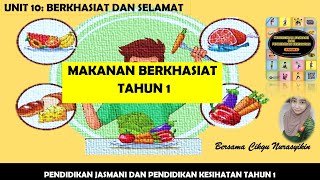 PENDIDIKAN KESIHATAN TAHUN 1 MAKANAN BERKHASIAT [upl. by Lleumas]