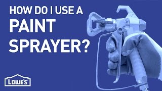 How Do I Use a Paint Sprayer  DIY Basics [upl. by La Verne]