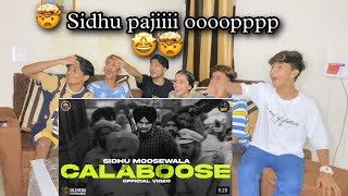 Calaboose  Official video Sidhu moose wala  Snappy  Moosetape Reaction [upl. by Willtrude178]