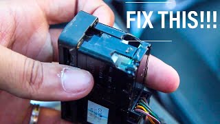 BMW Central Lock Switch Common Problem  Quick amp Simple Fix [upl. by Roshelle690]