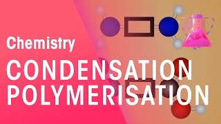 Condensation Polymerisation  Organic Chemistry  Chemistry  FuseSchool [upl. by Adnaluy]