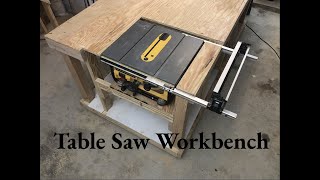 How to build a table saw workbench  Full Project [upl. by Blanchette]