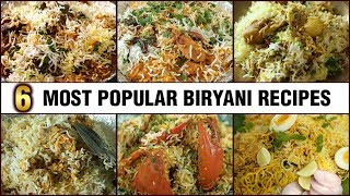 BEST BIRYANI RECIPES  Chicken Biryani  Mutton Biryani  Egg Biryani and more  Get Curried [upl. by Frederick]