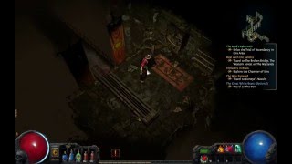 Path of Exile  Trial of Ascendancy 3  Trial of Crippling Grief The Lords Labyrinth [upl. by Seana609]