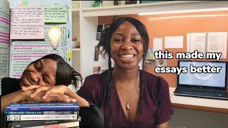 top tips for writing a great essay start to finish  english literature uni student [upl. by Aihsema]