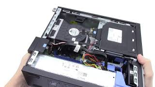 How to install SSD on DELL Optiplex 9010 Slim Desktop [upl. by Audre]