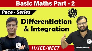 Ch3  Basic Maths  Part 2   Mathematical Tool  Differentiation amp Integration  Jee  Neet  11 [upl. by Leagiba]