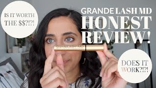 GrandeLASH MD Lash Serum HONEST Review [upl. by Htaras]