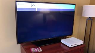 How to access HDMI ports on a LG Commercial TV with no input button [upl. by Redmond]