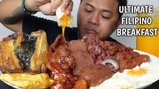 ULTIMATE FILIPINO BREAKFAST  MUKBANG PHILIPPINES [upl. by Nilyahs]