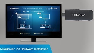 How to install MiraScreen A2 WiFi Display Dongle [upl. by Notnyw]