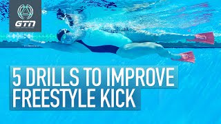 Improve Your Freestyle Kick  Swimming Drills To Make You Faster [upl. by Marrilee]