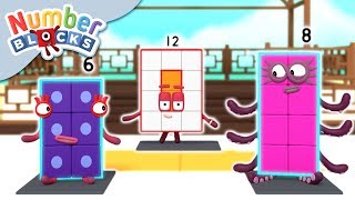 Numberblocks The Way of the Rectangle  Learn to Count [upl. by Allred998]