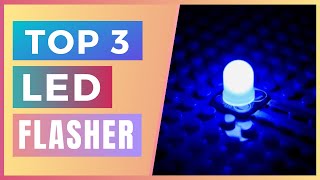 Top 3 Simple LED Flasher Circuits [upl. by Llieno72]