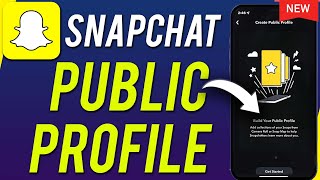 How to Make Public Profile on Snapchat [upl. by Aliet]