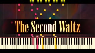 The Second Waltz Piano  SHOSTAKOVICH [upl. by Ahsatal615]