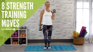 8 Amazing Strength Training Moves for Women Over 50 [upl. by Elesig]