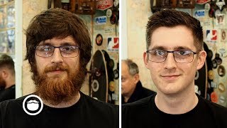 Epic Haircut and Beard Transformation [upl. by Massiw]