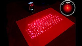 Laser projection keyboard review [upl. by Lela]