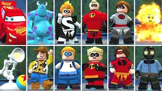 LEGO The Incredibles  All 119 Characters W Gameplay DLC Included [upl. by Rentschler]