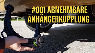 001  Abnehmbare Anhängerkupplung anbringen [upl. by Adnim]