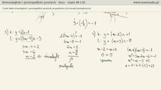 Proste równoległe i prostopadłe  kurs [upl. by O'Connor]