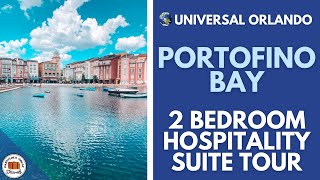 Walkthrough of 2 Bedroom Hospitality Suite at Loews Portofino Bay at Universal Orlando Resort [upl. by Winter99]