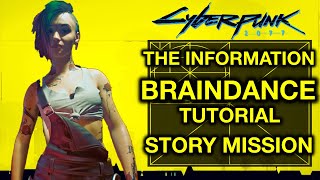 Cyberpunk 2077 – The Information  Braindance Tutorial  No Commentary Playthrough Part 5 [upl. by Assenay]