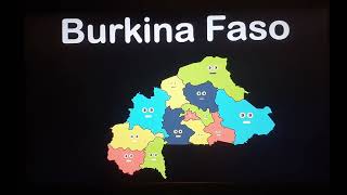 Burkina Faso GeographyBurkina Faso Country Regions Song [upl. by Nibot]