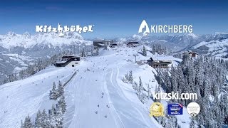 Sonnenskilauf im weltbesten Skigebiet Kitzbühel Kirchberg [upl. by Ark]