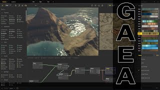 GAEA  Awesome New Terrain Creator with free version [upl. by Hildegaard]