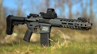 75quot AR15 Pistol  New Vital Zone Target [upl. by Enawd]