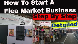 How To Start a Flea Market Business from Scratch Step by Step Part [upl. by Chow]