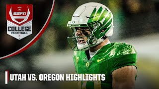 Utah Utes vs Oregon Ducks  Full Game Highlights [upl. by Axe]