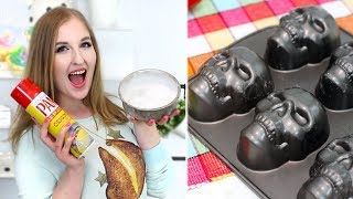 How to Grease and Flour TRICKY Cake Pans [upl. by Aihsenet294]