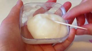 DIY Shampoo And Salt Slime [upl. by Ziana]