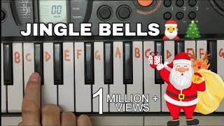 Jingle Bells Easy Piano Tutorial [upl. by Crofton]