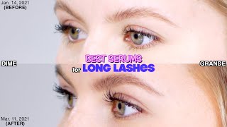 Testing BEST SERUMS For LONG LASHES [upl. by Caria915]