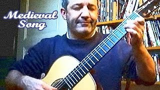 Medieval Song  Fingerstyle Guitar by Frédéric Mesnier [upl. by Yrevi870]