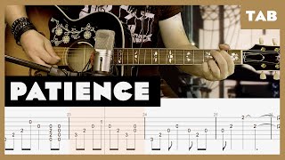 Guns N Roses  Patience  Guitar Tab  Lesson  Cover  Tutorial [upl. by Krenn]