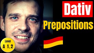 Lokale Präpositionen mit Dativ │ Dative prepositions in German [upl. by Anitan286]