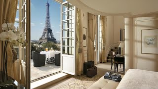 SHANGRILA PARIS  Best luxury hotel in Paris full tour in 4K [upl. by Eirovi825]