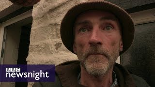 Homeless and hungry How benefit sanctions hit the poorest  BBC Newsnight [upl. by Olenolin]