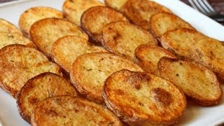 Cottage Fries  Easy OvenFried Potato Rounds [upl. by Natanoj395]