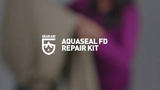 Aquaseal FD Repair Kit by GEAR AID [upl. by Ahsoyem]